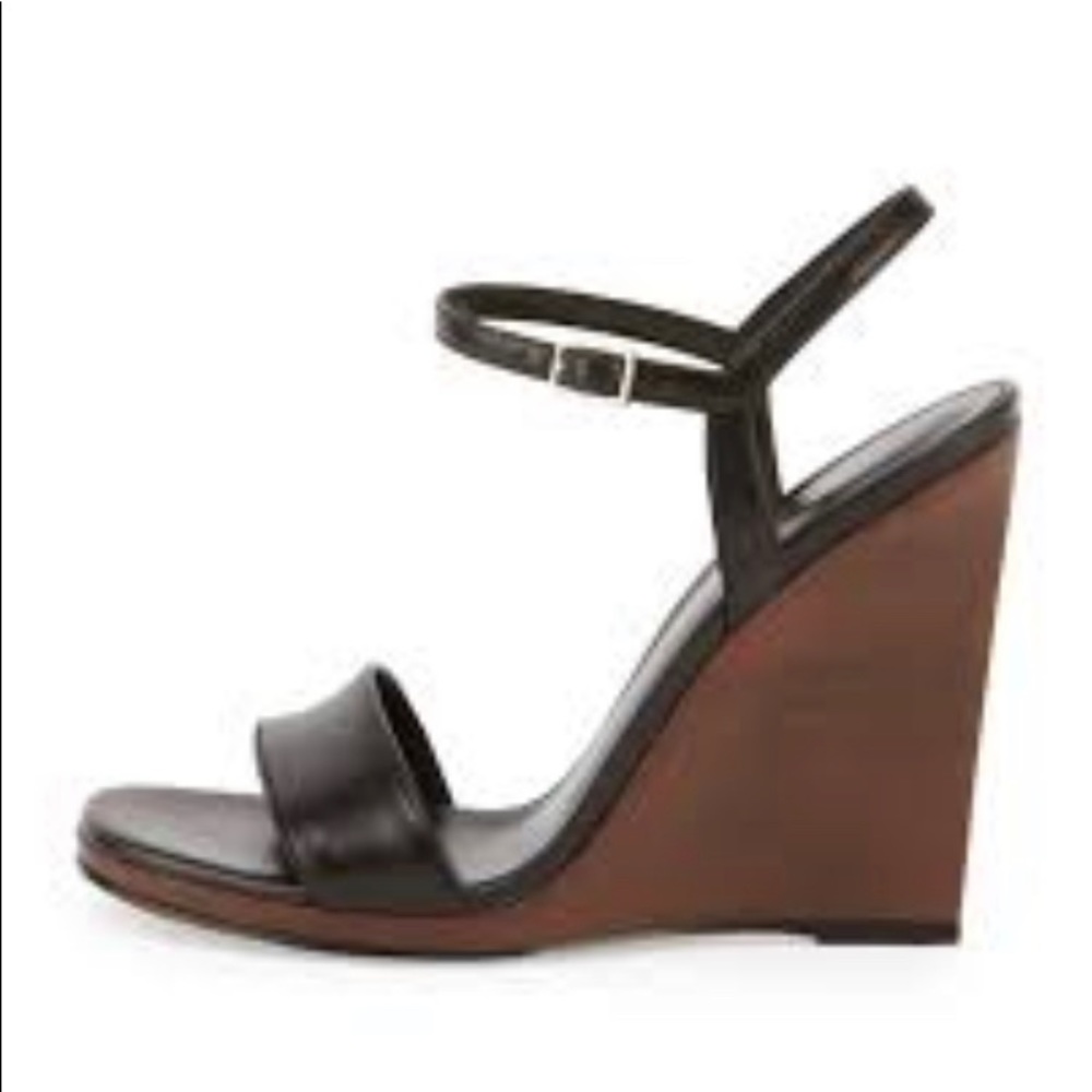 ‼️Saint Laurent Jane Wooden Wedge sandals - Picture 2 of 13